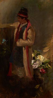 Krakovian Peasant, c1895. Creator: Waclaw Koniuszko