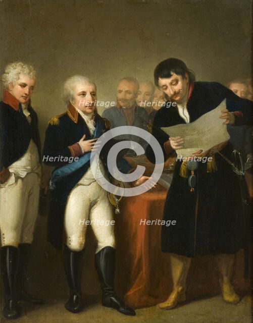 Krakow Surrendered to the Prussians, 1794. Creator: Michal Stachowicz.