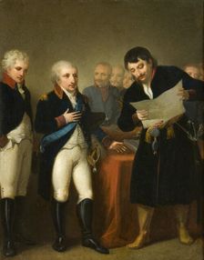 Krakow Surrendered to the Prussians, 1794. Creator: Michal Stachowicz