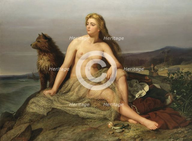 Kraka, 1862. Creator: Marten Eskil Winge.
