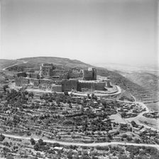 Krak des Chevaliers, Syria, c1950s(?). Artist: Aerofilms