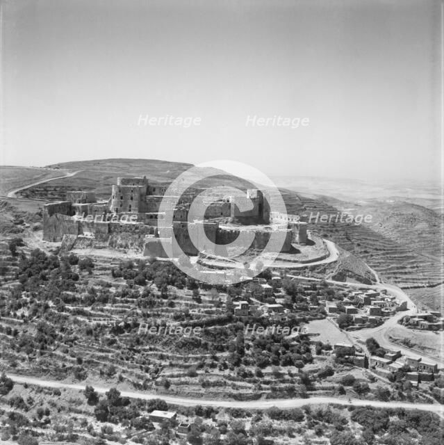 Krak des Chevaliers, Syria, c1950s(?).  Artist: Aerofilms.