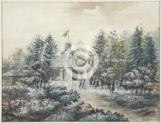 Krak house in Pavlovsk.