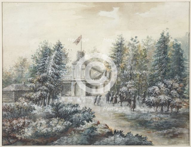 Krak house in Pavlovsk.