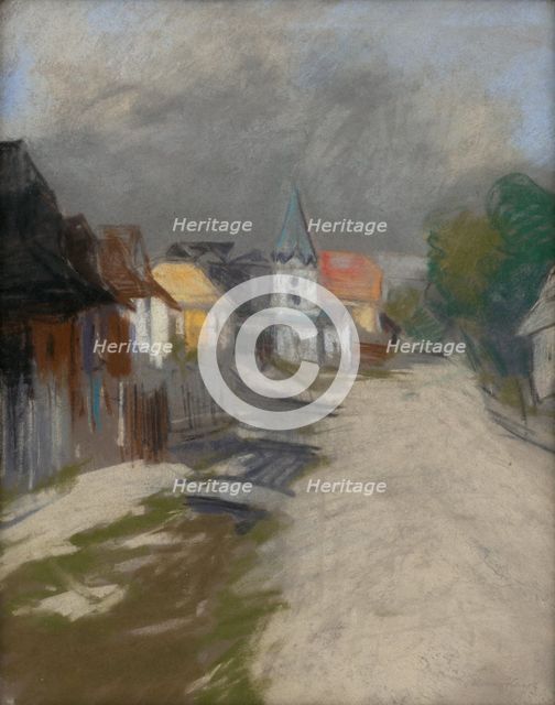 Krasna Hôrka, around 1930. Creator: Karol Polónyi.