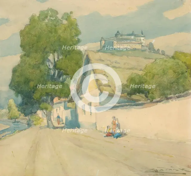 Krásnohorské Podhradie, 1925-1930. Creator: Ludovit Cordak.