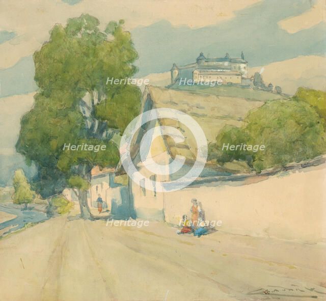 Krásnohorské Podhradie, 1925-1930. Creator: Ludovit Cordak.