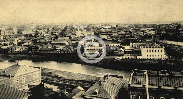 Krasnoiarsk. General View, 1904-1917. Creator: Unknown.