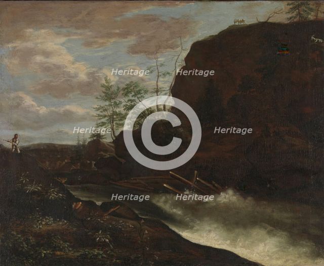 Krapfoss near Moss, 1699. Creator: Jacob Koninck the Younger.