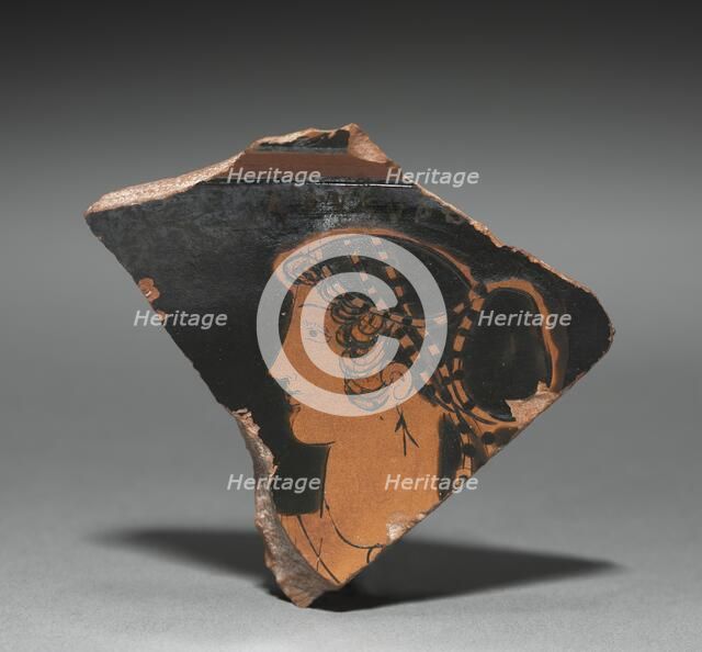 Krater Fragment, c. 460-450 BC. Creator: Nausicaa Painter (Greek), attributed to.