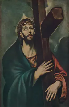 Kreuztragender Christus (Christ Carrying the Cross), c1577-1587, (1938). Artist: El Greco