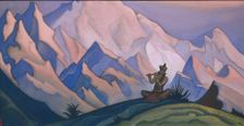 Krishna, 1946. Artist: Roerich, Nicholas (1874-1947)