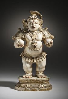 Krishna, the Butter Thief, 16th century. Creator: Unknown