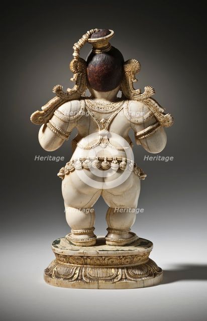 Krishna, the Butter Thief, 16th century. Creator: Unknown.