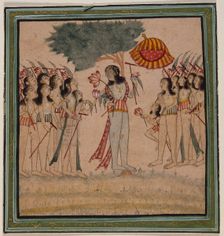 Krishna with the Gopas, between c1720 and c1730. Creator: Unknown