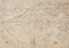 Krishna's Arrival at Mathura, between 1775 and 1800. Creator: Unknown