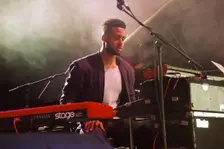 Kris Bowers, Love Supreme Jazz Festival, Glynde Place, East Sussex, 2014. Artist: Brian O'Connor