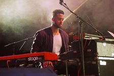 Kris Bowers, Love Supreme Jazz Festival, Glynde Place, East Sussex, 2014. Artist: Brian O'Connor