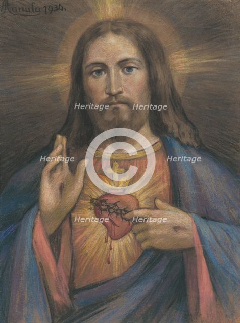 Krivda (Christ), 1936. Creator: Jozef Hanula.
