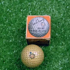 Kro-Flite golf ball, 1922. Creator: Spalding