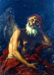 Kronos 17th century. Artist: Giacinto Brandi