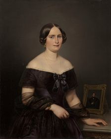 Ksenia Cavos, 1849. Creator: Cosroe Dusi