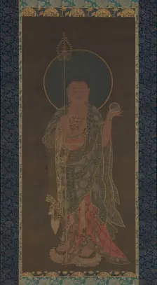 Kshitigarbha, first half of the 14th century. Creator: Unknown