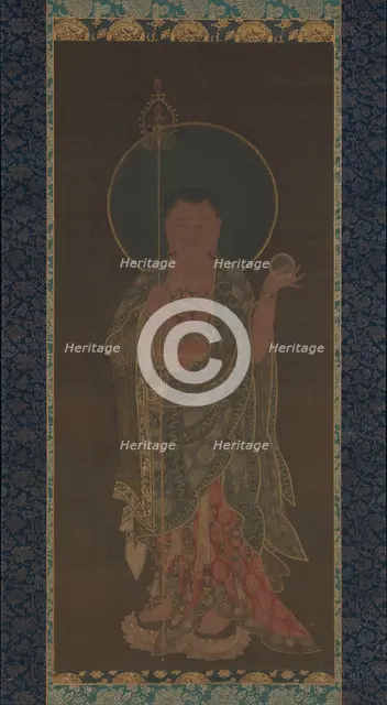 Kshitigarbha, first half of the 14th century. Creator: Unknown.