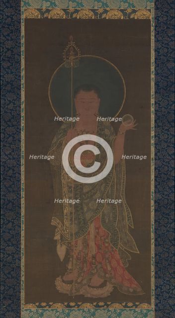 Kshitigarbha, first half of the 14th century. Creator: Unknown.