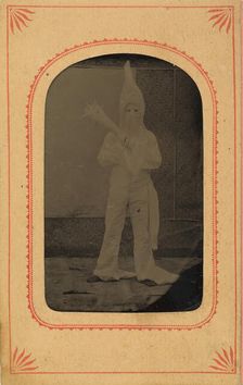 Ku Klux Klansman, ca. 1869. Creator: Unknown