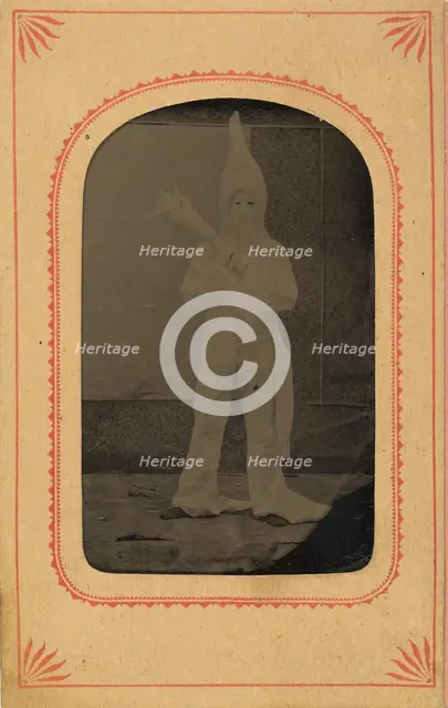 Ku Klux Klansman, ca. 1869. Creator: Unknown.