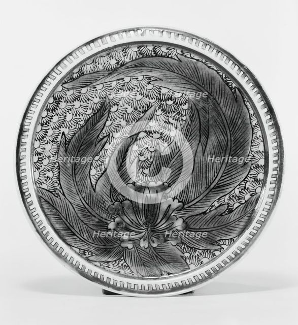 Kutani-Ware Plate, Late 17th century. Creator: Unknown.