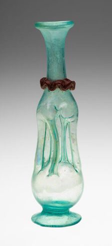 Kuttrolf (Bottle with Divided Neck), 4th century. Creator: Unknown