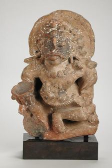 Kubera, the God of Riches, 5th century. Creator: Unknown