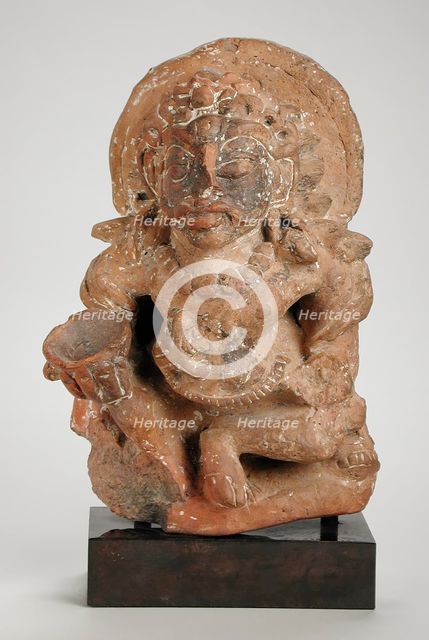 Kubera, the God of Riches, 5th century. Creator: Unknown.
