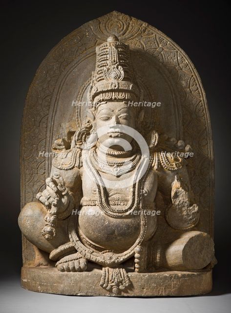 Kubera, the God of Riches, c.1050. Creator: Unknown.