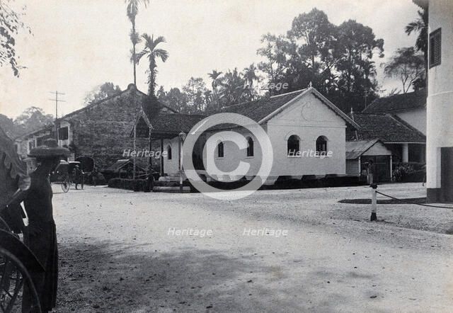 Kuching, Sarawak: the police station, c1900. Creator: Unknown.