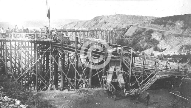 "Kulibina" at the Strelochny mine, 1909. Creator: Vladimir Ivanovich Fedorov.