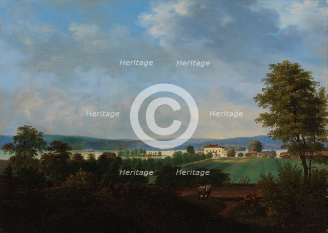 Kulju mansion, 1849. Creator: Magnus von Wright.