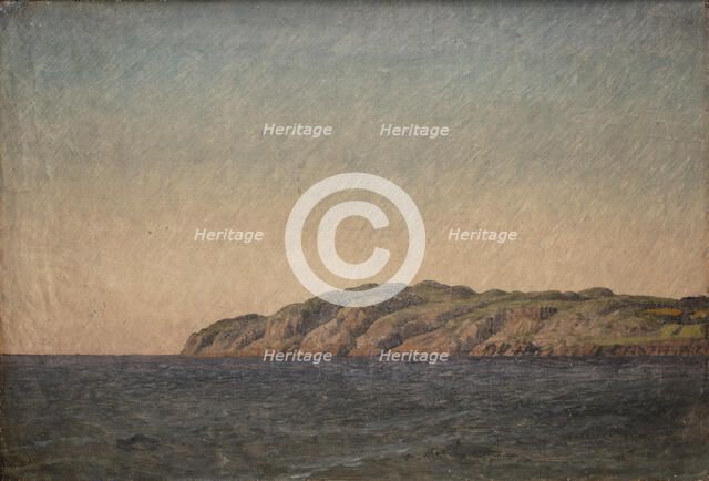 Kullen from Mølleleje (?), 1829.  Creator: CW Eckersberg.