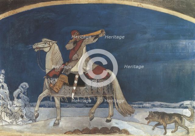 Kullervo Rides to War, 1901.