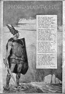 "KULTUR"; Les Heures D'Ivresse; specimen des pages inspirees par le debut..., 1914. Creator: Unknown
