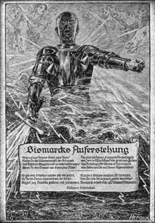 "KULTUR"; Les Heures D'Ivresse; specimen des pages inspirees par le debut..., 1914. Creator: Unknown