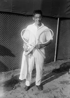 Kumagae [tennis], between c1915 and c1920. Creator: Bain News Service