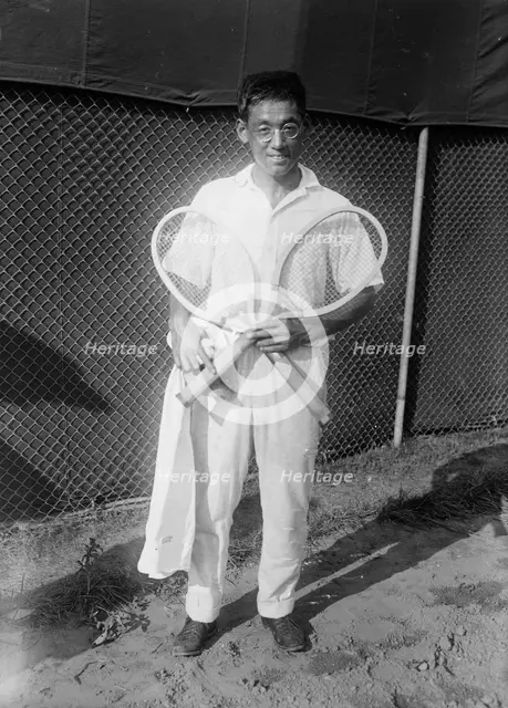 Kumagae [tennis], between c1915 and c1920. Creator: Bain News Service.