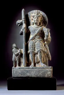 Kumara, The Divine General, 2nd century. Creator: Unknown