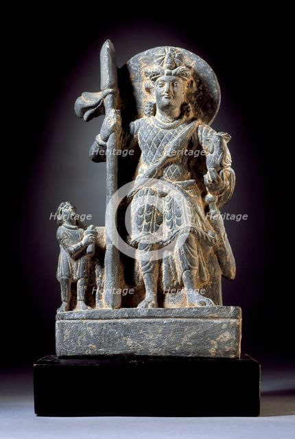 Kumara, The Divine General, 2nd century. Creator: Unknown.