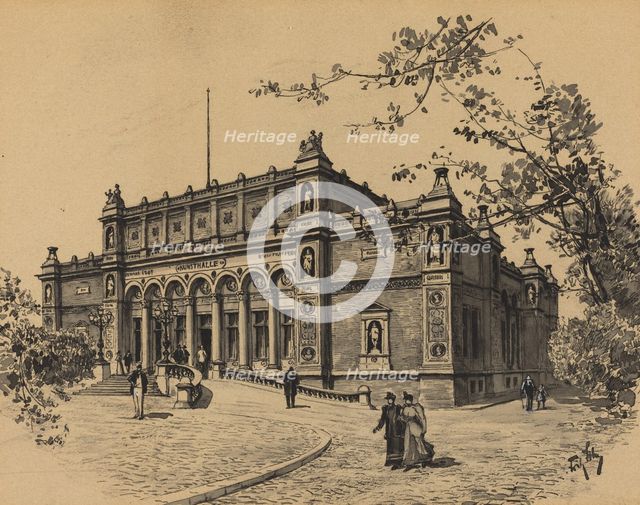 Kunsthalle, 1893. Creator: Fritz Stoltenberg.