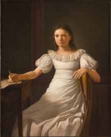 Kunstnerens sister Alvilde, 1825. Creator: Constantin Hansen