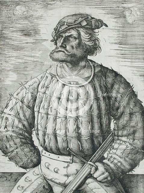 Kunz von der Rosen, before 1515. Creator: Daniel Hopfer.